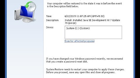 Perform a system restore to fix windows 8 issues without missing any file