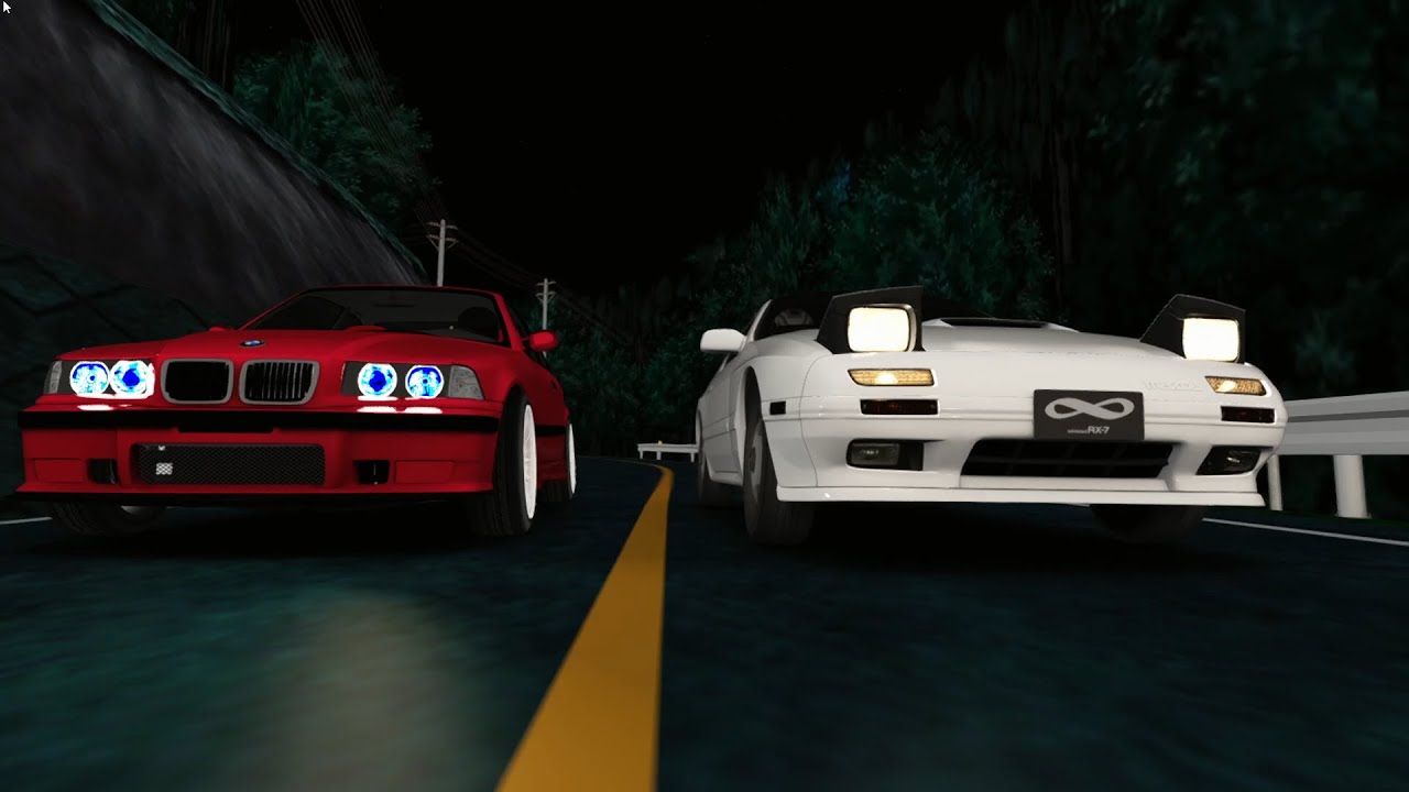 Rey X7 vs Beam Of Light // Assetto Corsa Touge (1st Stage Akina) YouTube