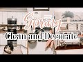 NEUTRAL SPRING CLEAN AND DECORATE WITH ME 2021 | EARLY SPRING DECORATING IDEAS