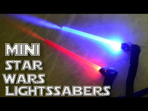 Mini Star Wars Lightsabers - Thumb Wrestling