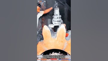 Innovation Technology High Integrity Lathe Machine: Precision in Large Gear Manufacturing. #tech