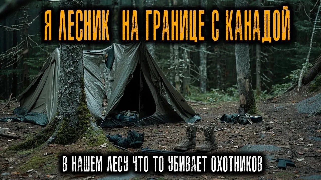 Я лесник на границе с Канадой  В нашем лесу живёт то, что убивает Охотников