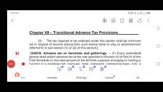 #Sec 236CA &amp; 236CB of ITO, 2001 | Advance Tax on Foreign Dramas &amp; Ads | Advance Tax for Functions.