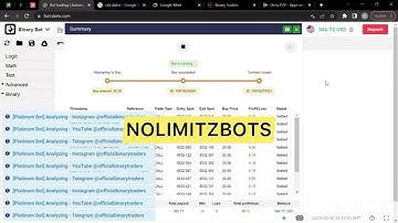 NOT More Than 1 loss In a Row Binary Bot (Free Download)