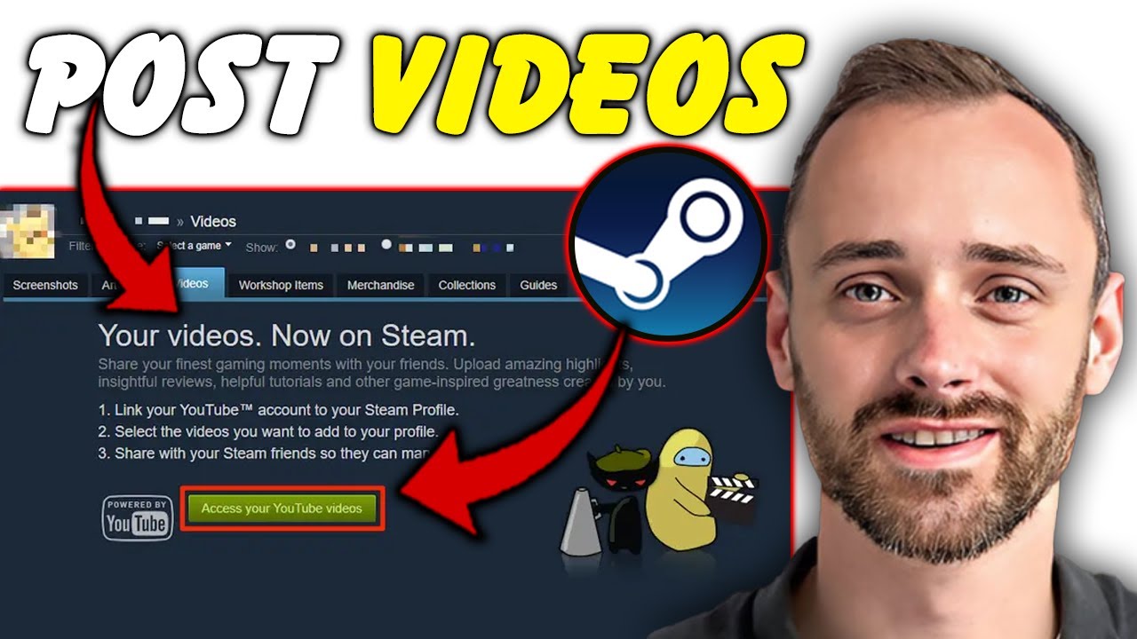 How To Post a Video on Steam | Quick Guide - YouTube