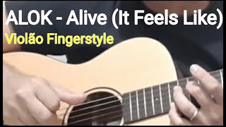 Alok - Alive (It Feels Like) / Violão Fingerstyle / Semy Zera / Cover Resimi