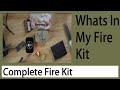 Survival fire kit