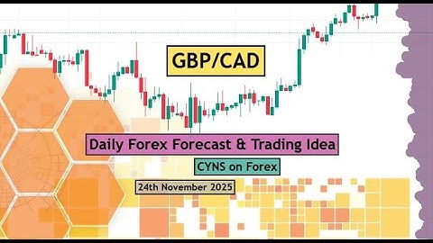 GBPCAD Analysis Today | Daily Forex Forecast for 24th November 2025 by CYNS on Forex