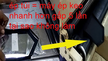 cữ gá ép túi nhanh gấp 5 lần so với là thủ công manhchaugiang | cữ gá ngành may