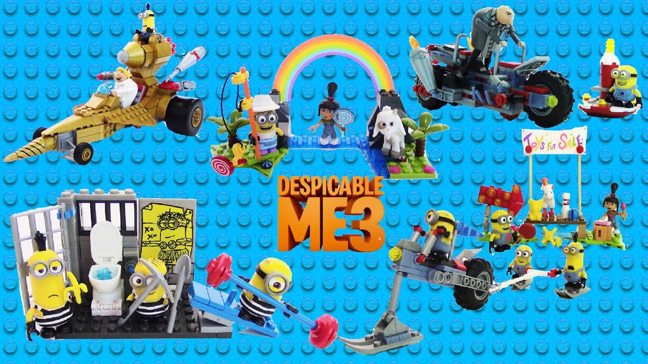 mega bloks despicable me 3