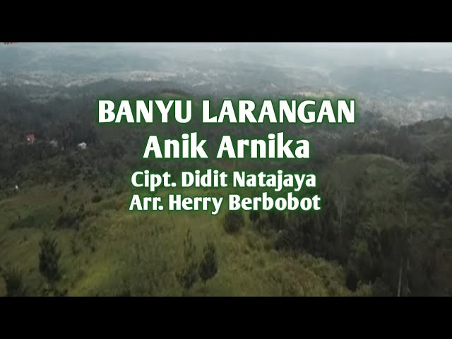 Lirik Banyu Larangan - Ver. Anik Arnika | Cover Tarling Terbaru class=
