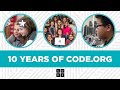 10 years of codeorg