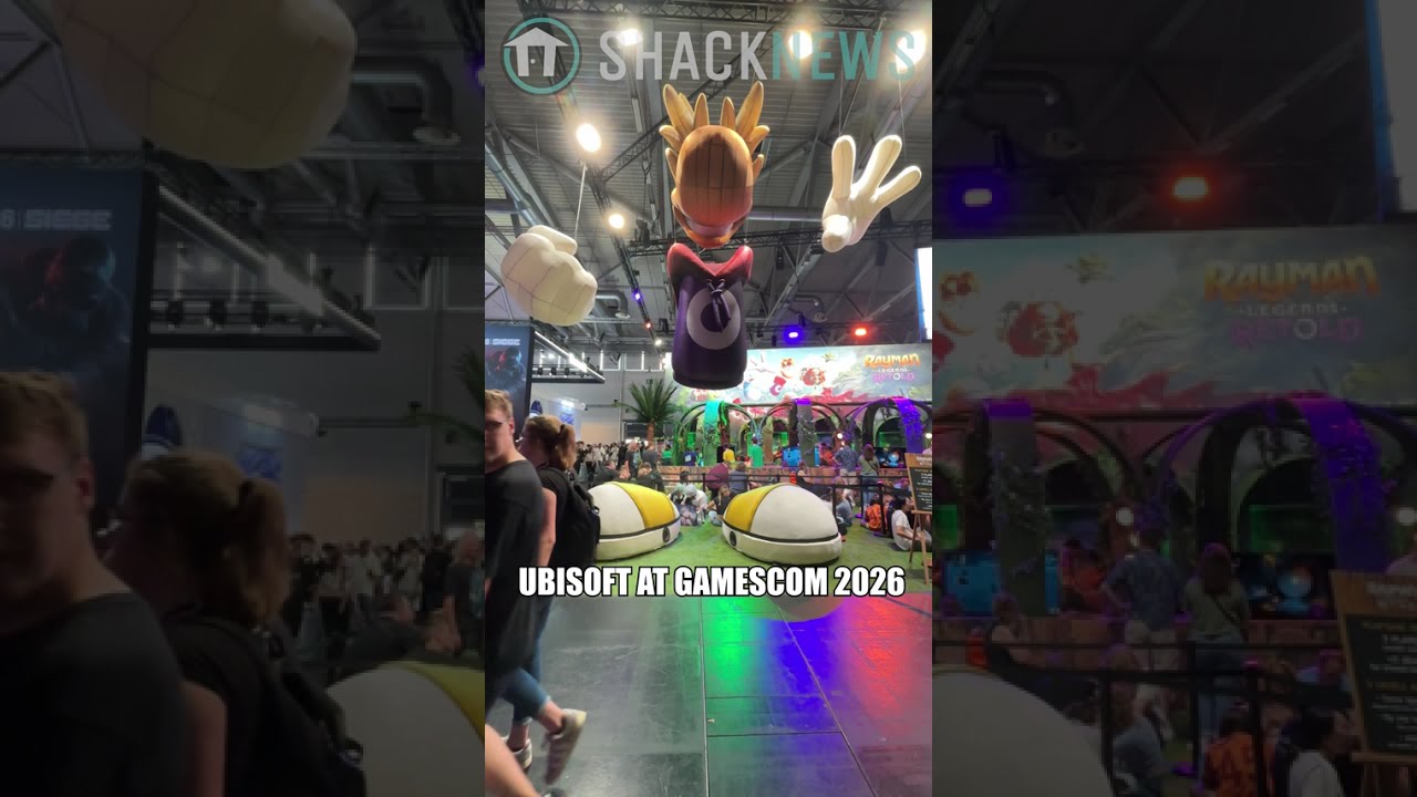 Ubisoft Booth at Gamescom 2026 #ubisoft #rayman #gamescom