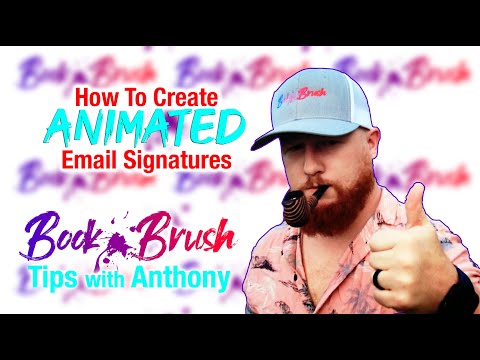 How To Create An Animated Email Signature