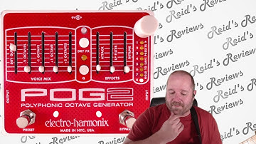 Spot On! electro-harmonix POG2 Polyphonic Octave Generator, Guitar Pedal EHX POG 2, Reid