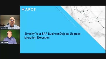 Moving Content: Migration Execution to Simplify Your SAP BusinessObjects Upgrade