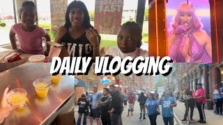 VLOG: dinner, Nicki Minaj concert, volunteering, NFL draft weekend, family time &amp; MORE... |KAY SHINE