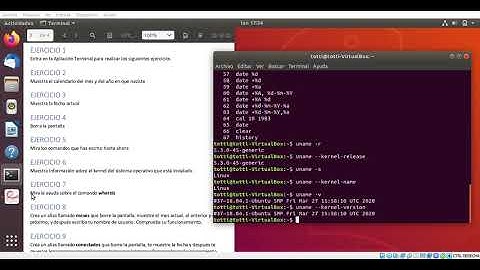 Comandos Básicos en Linux - cal, date, history, uname, whereis
