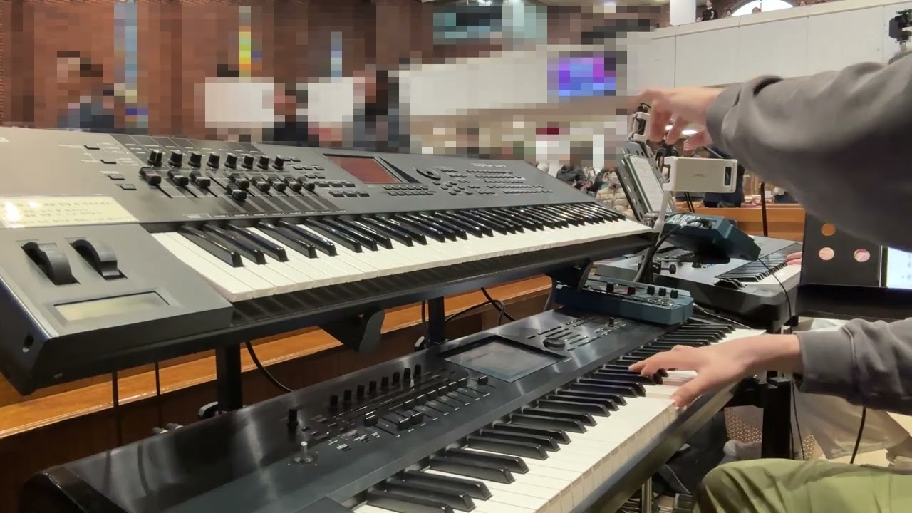 염광교회 / 주일 예배 / 세컨 건반 / Winning All(모두 승리하리)