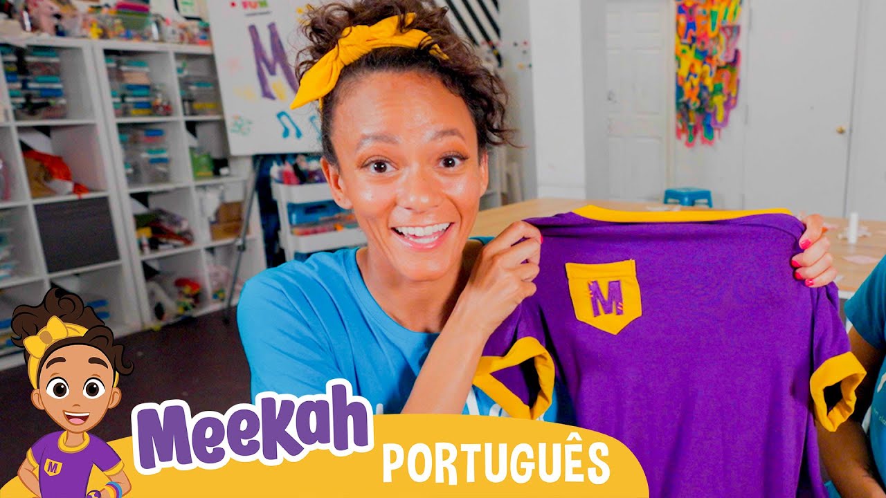 Meekah Se Diverte e Faz Moda | 💜Olá Meekah!💜| Amigos do Blippi Brasil | Videos Educativos