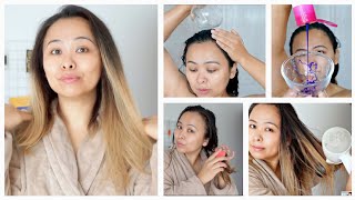 Colored Hair Care Routine | Damage & Frizz Control