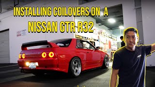 Nissan GTR R32 Gets Electronic Adjustable Tein Coilovers