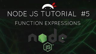 Node JS Tutorial for Beginners #5 - Function Expressions