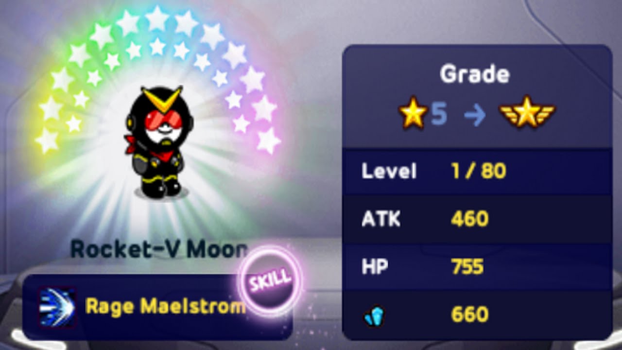 [ LINE Rangers ] Rocket-V MOON [ Rage Maelstrom ] [ SKILL ] - YouTube
