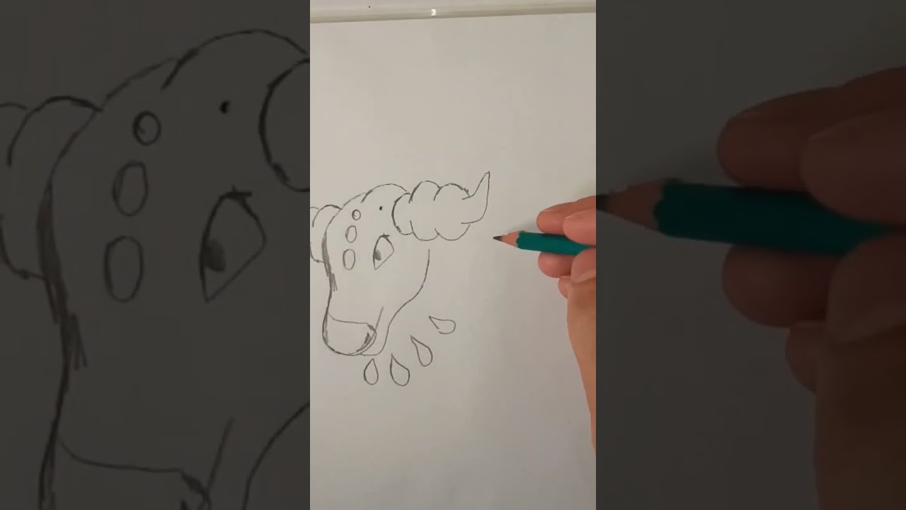 COMO DESENHAR O POKÉMON PALDEAN TAUROS (AQUA BREED) 