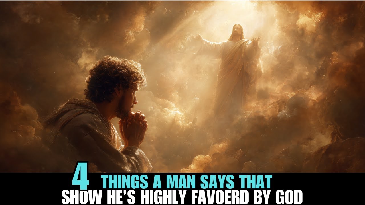 If a Man SAYS These 4 THINGS, You Know He's Highly Favored by God - YouTube