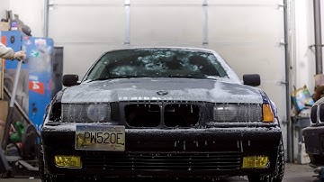 BMW E36 Rear Bash Bar Install