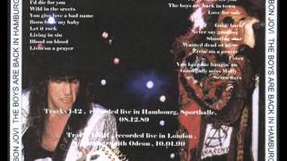 Bon Jovi - Living In Sin (Live Hamburg 1989)