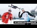 XC-Skiing in Holmenkollen // Will the drone follow? (DJI Mavic 2 Pro)