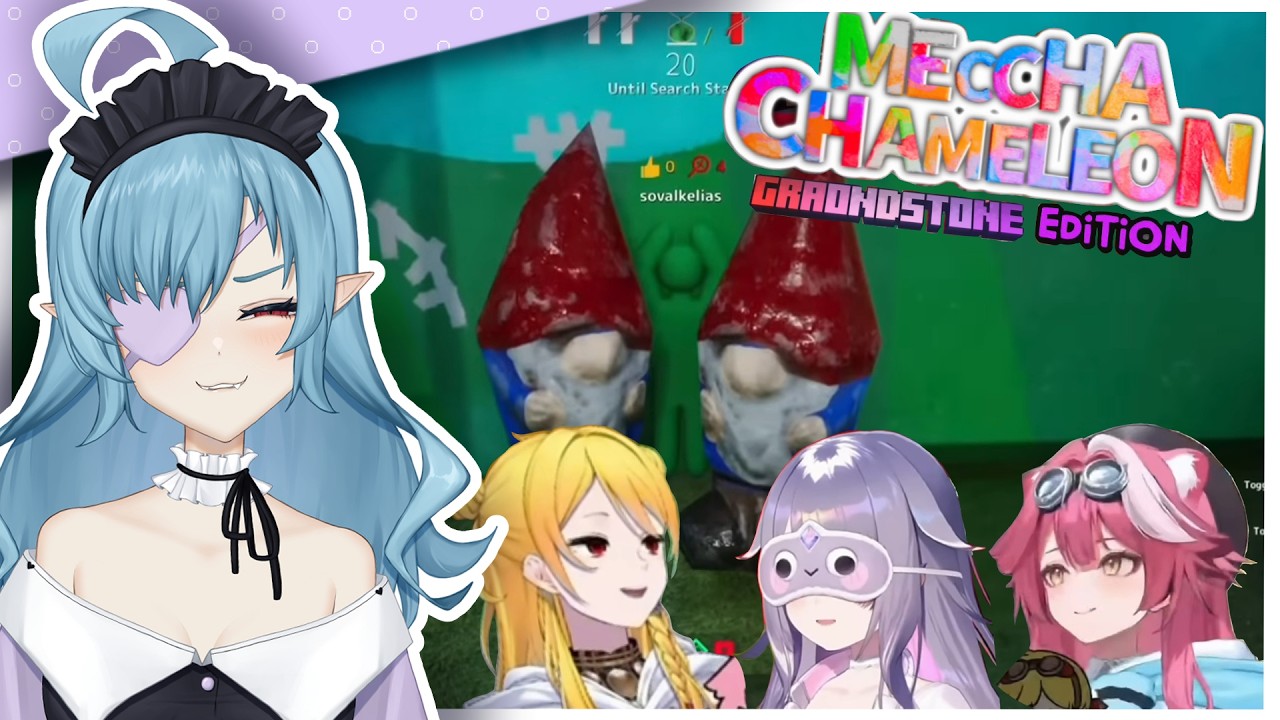 VTuber reacts to "Biboo, Kaela and Raora Playing Meccha Chameleon Is PEAK COMEDY!!"