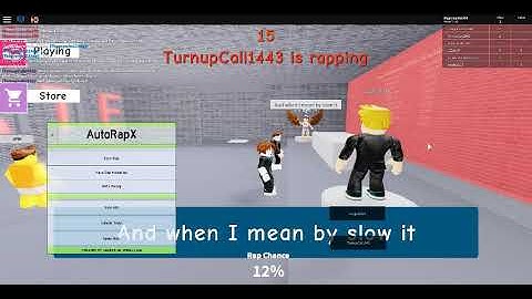 Exploiting At auto rap battles 2 |RBLX|