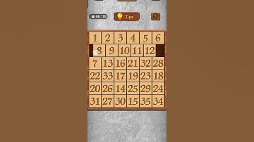 Numpuz Number Riddle 6x6 Complete in 78 second! part 1 #numpuz