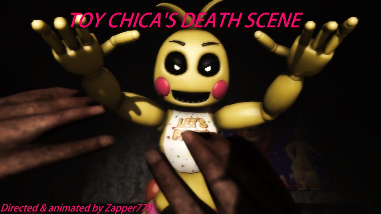 P3D) Funtime Chica Death Scene - FNAF DEATH SCENE 