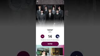 Amas voting line open 👐 Login to Google id and vote #bts #kpop #vote