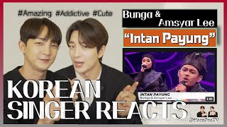 Korean singers🇰🇷 Reacts - ‘Intan Payung’ - Bunga & Amsyar Lee🇲🇾 by. Hoondoo