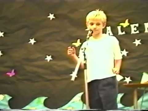 Michael Welch ("Twilight") 4th Grade Talent Show