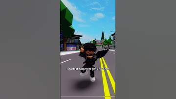 Shortest Comment Gets Pinned! #roblox #shortestcomment #trend #pin #brookhaven  #viral