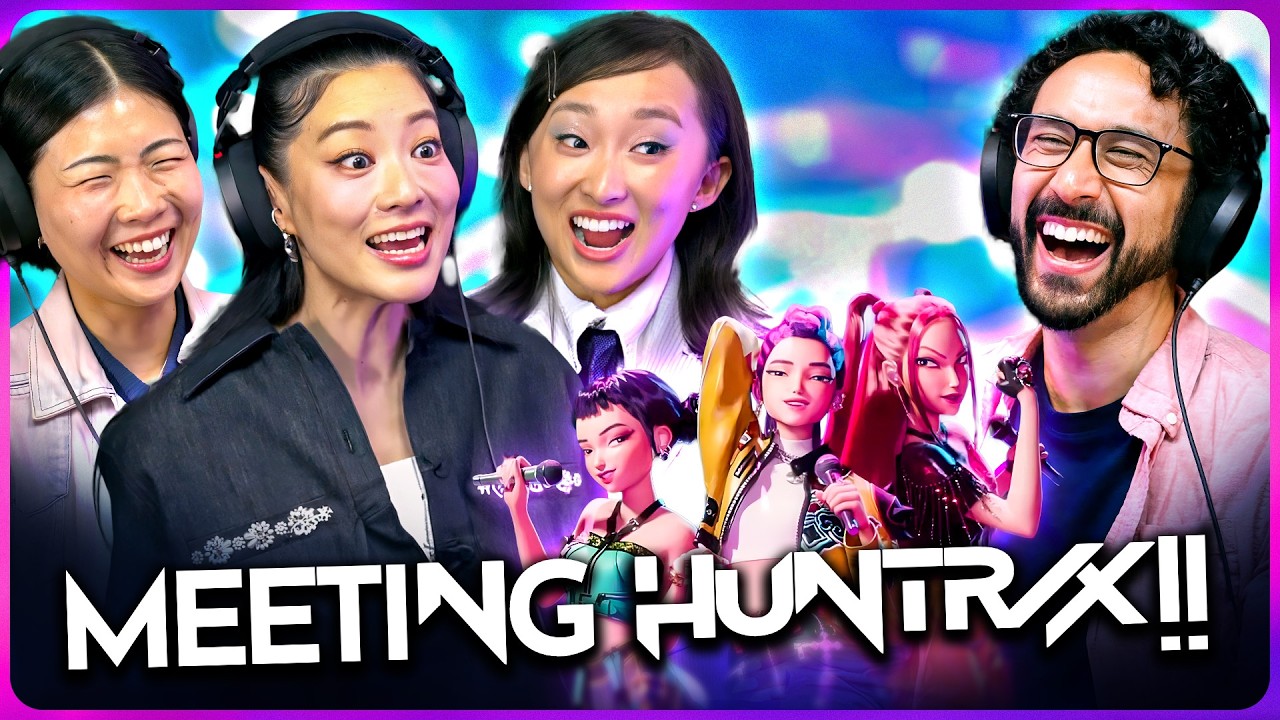 KPOP DEMON HUNTERS | Meeting the Huntrix Cast!! (They Got Real)