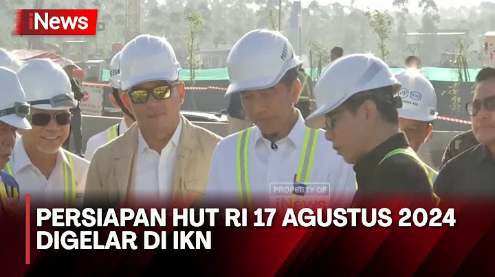Jokowi Pantau Persiapan Upacara Kemerdekaan di IKN - iNews Pagi 07/06