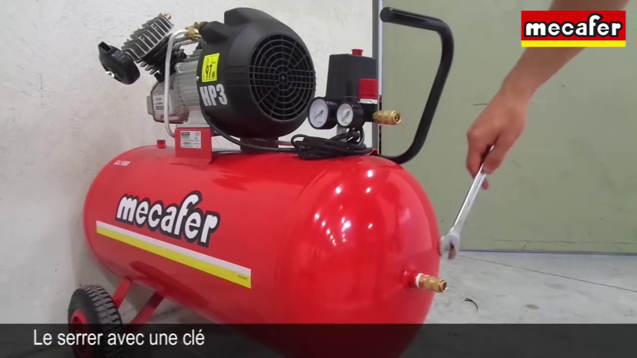 Conseils de mise en service et d'utilisation d'un compresseur d'air YouTube