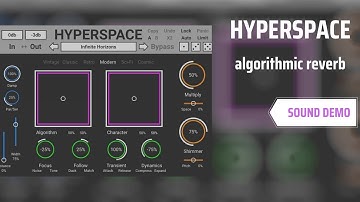 JMG Sound - HYPERSPACE  | ALGORITHMIC REVERB plugin | UNITED PLUGINS | No Talking Just Sound |