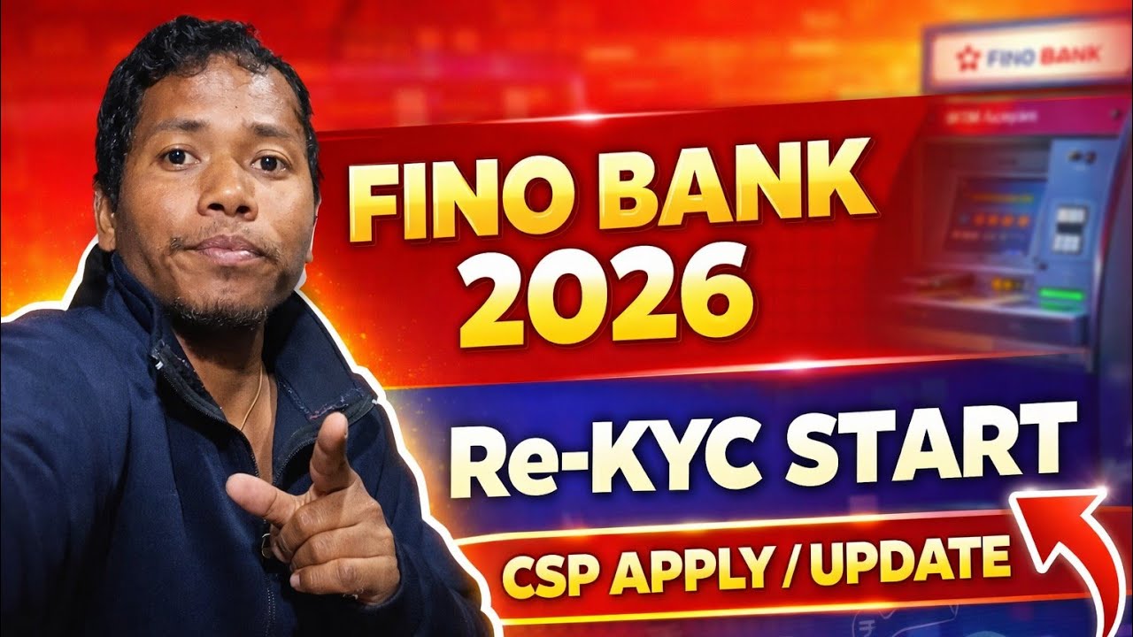 Fino castomar service point New update 2026 | FINO Bank CSP New update | Fino finance CSP Apply