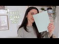 Mon nouveau bullet journal janvier 2023 