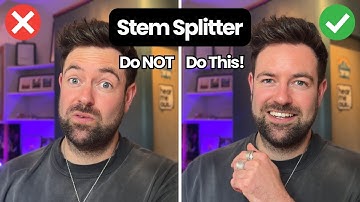 How to use Stem Splitter in Logic Pro