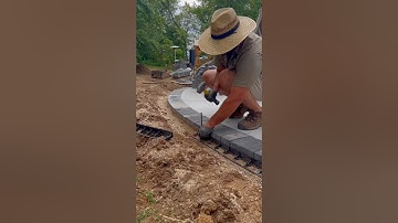 Don’t skip this step- paver edge