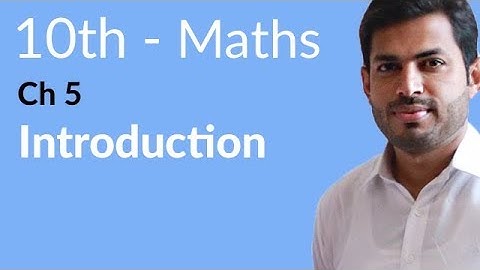 Class 10 Math Chapter 5 - Introduction to Sets and Functions - 10th Class Math Chapter 5